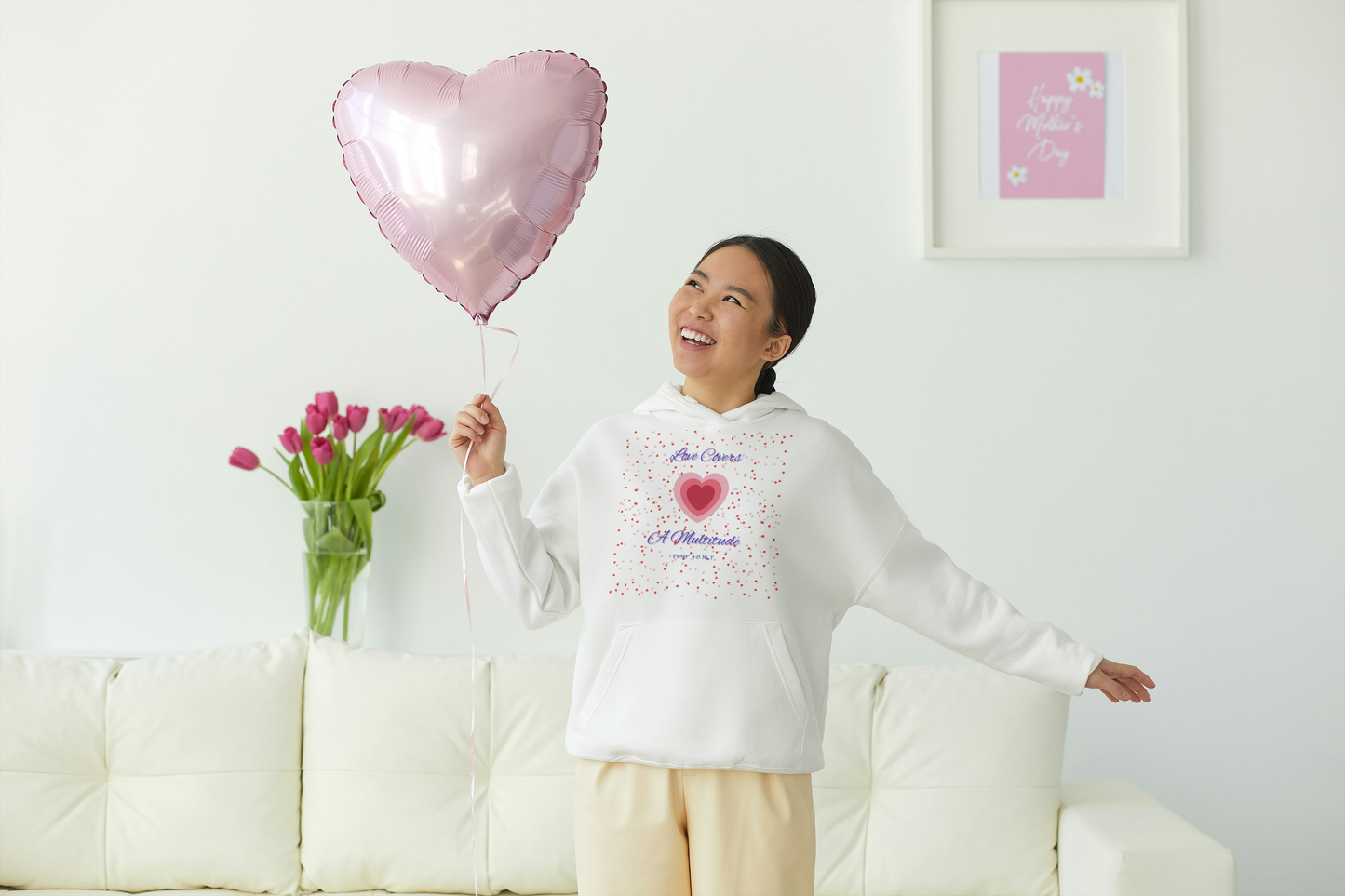 "Love Covers" Unisex Hoodie (3 Color Options)
