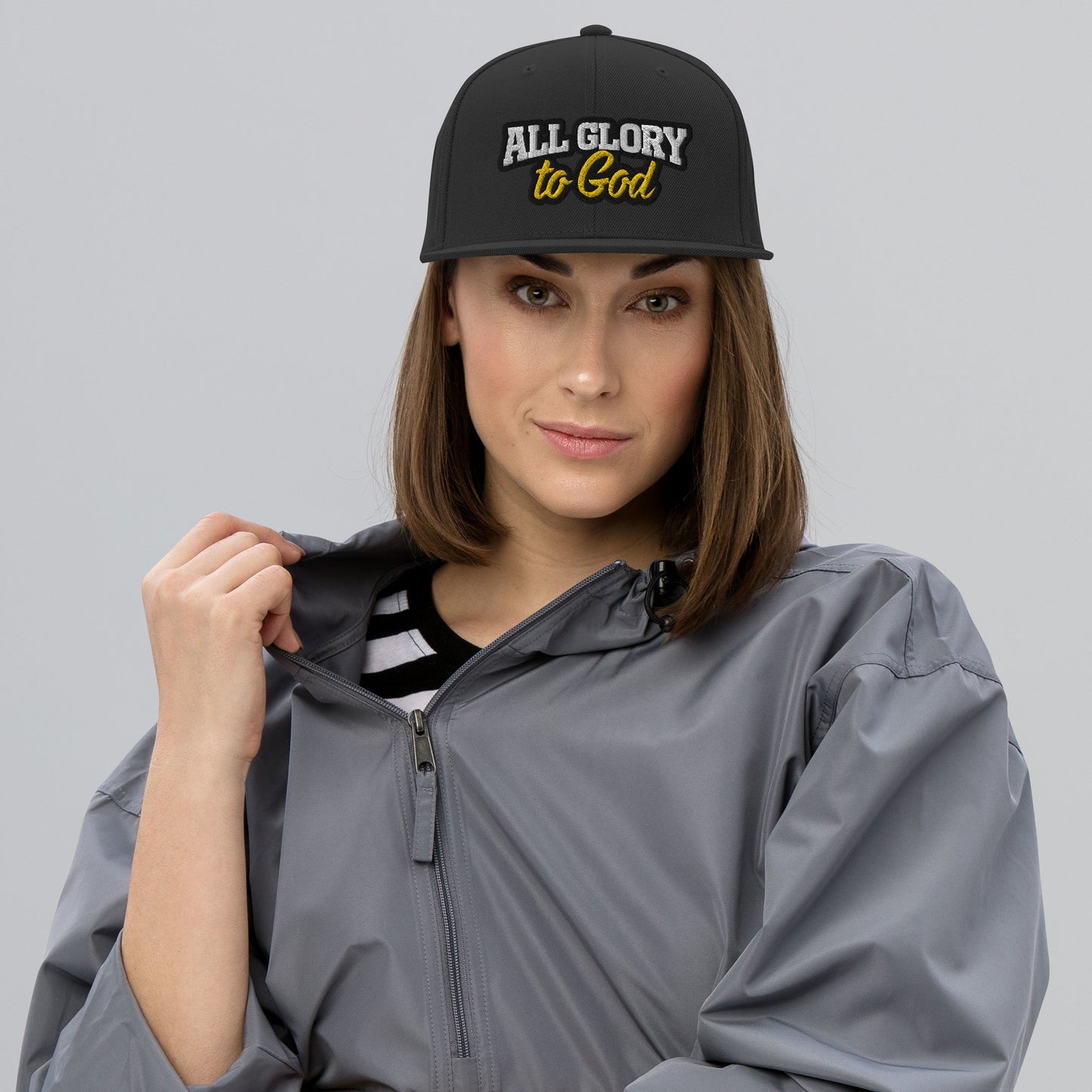 "All Glory to God" Snapback Hat (3 Color Options)