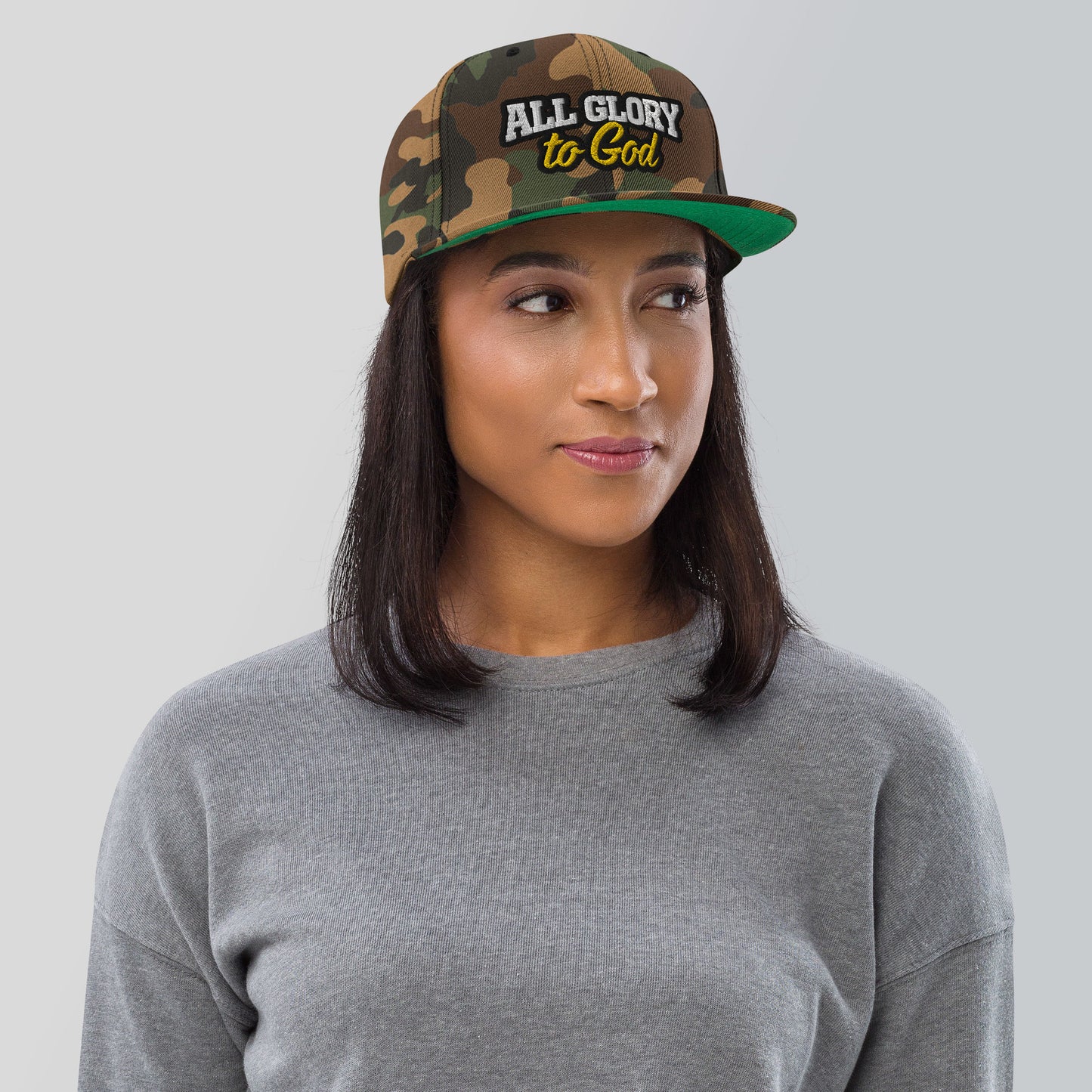 "All Glory to God" Snapback Hat (3 Color Options)
