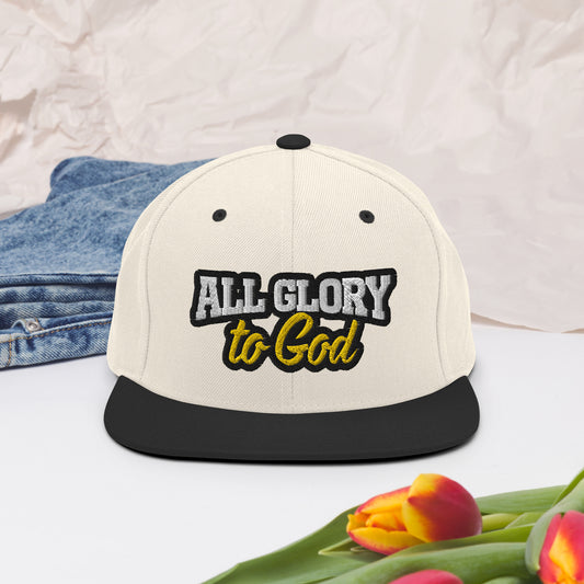 "All Glory to God" Snapback Hat (3 Color Options)