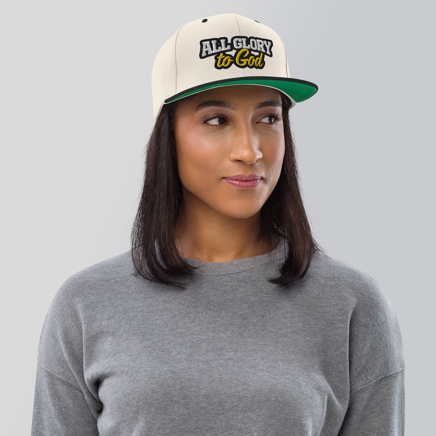 "All Glory to God" Snapback Hat (3 Color Options)