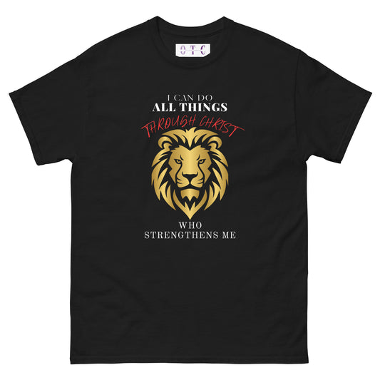 PHIL 4:13 - Unisex classic tee BLACK