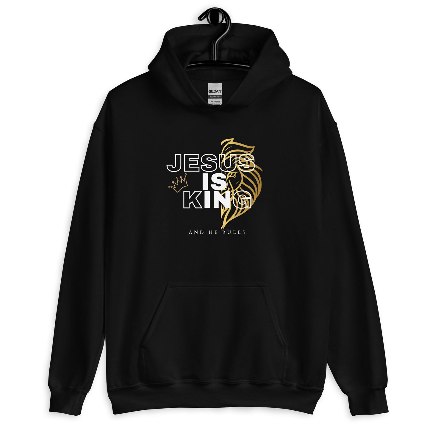 "Jesus is King" Unisex Hoodie (4 Color Options)