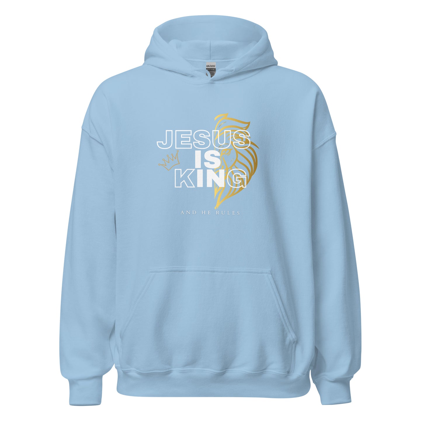 "Jesus is King" Unisex Hoodie (4 Color Options)