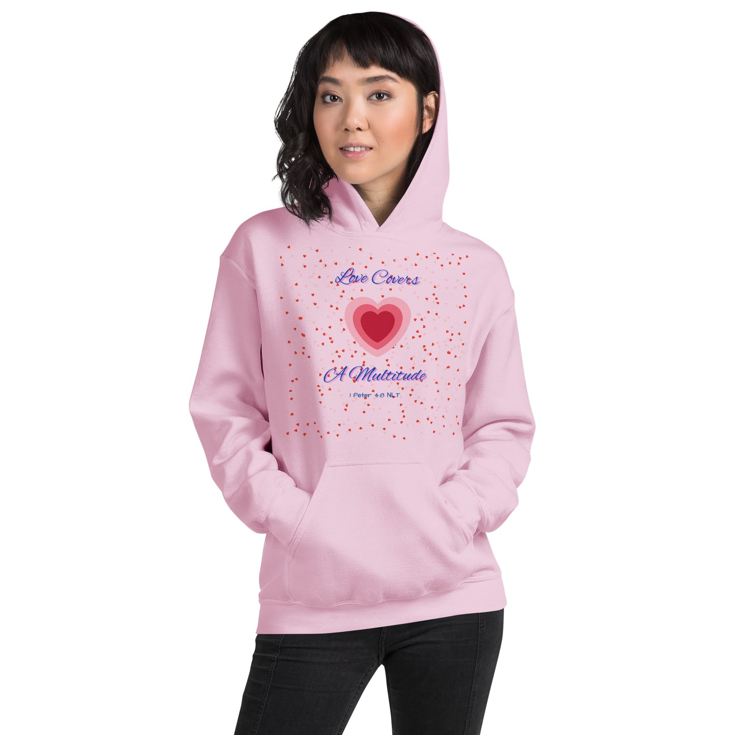 "Love Covers" Unisex Hoodie (3 Color Options)