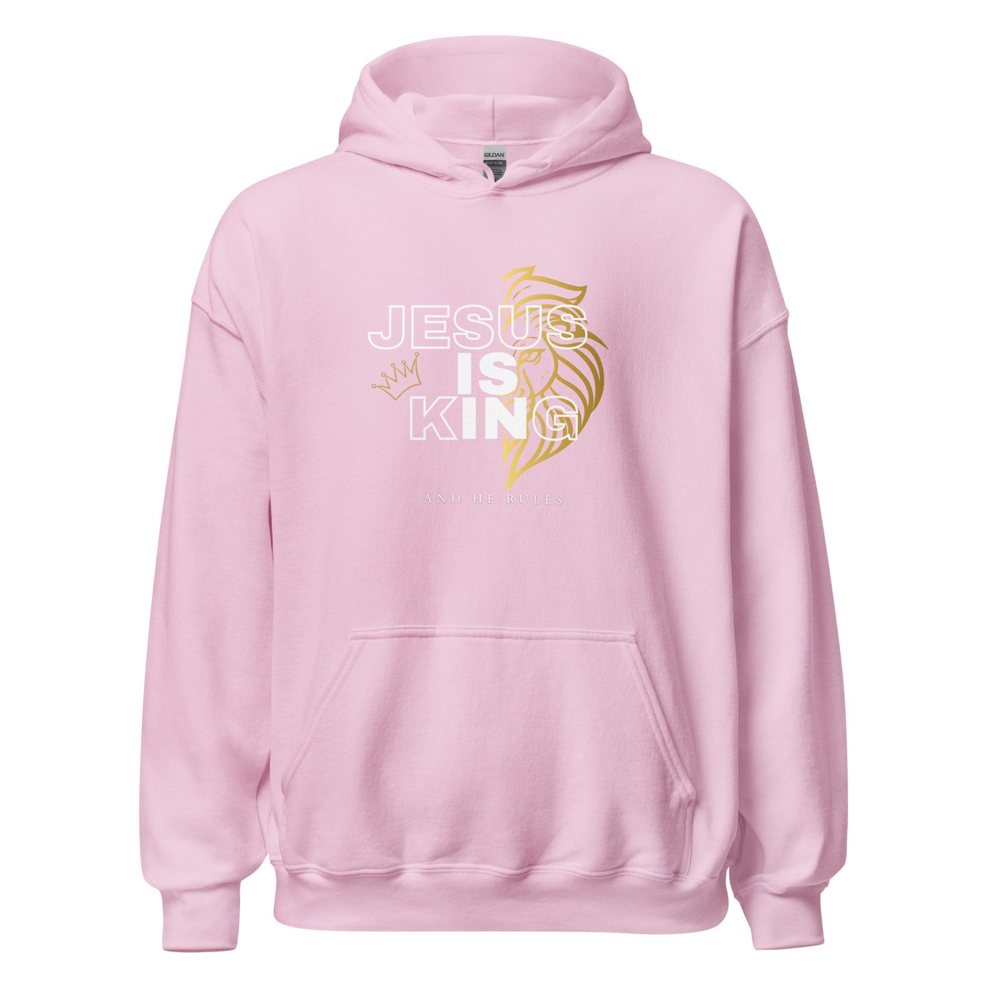"Jesus is King" Unisex Hoodie (4 Color Options)