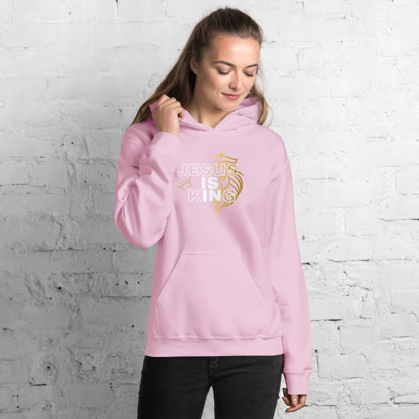 "Jesus is King" Unisex Hoodie (4 Color Options)