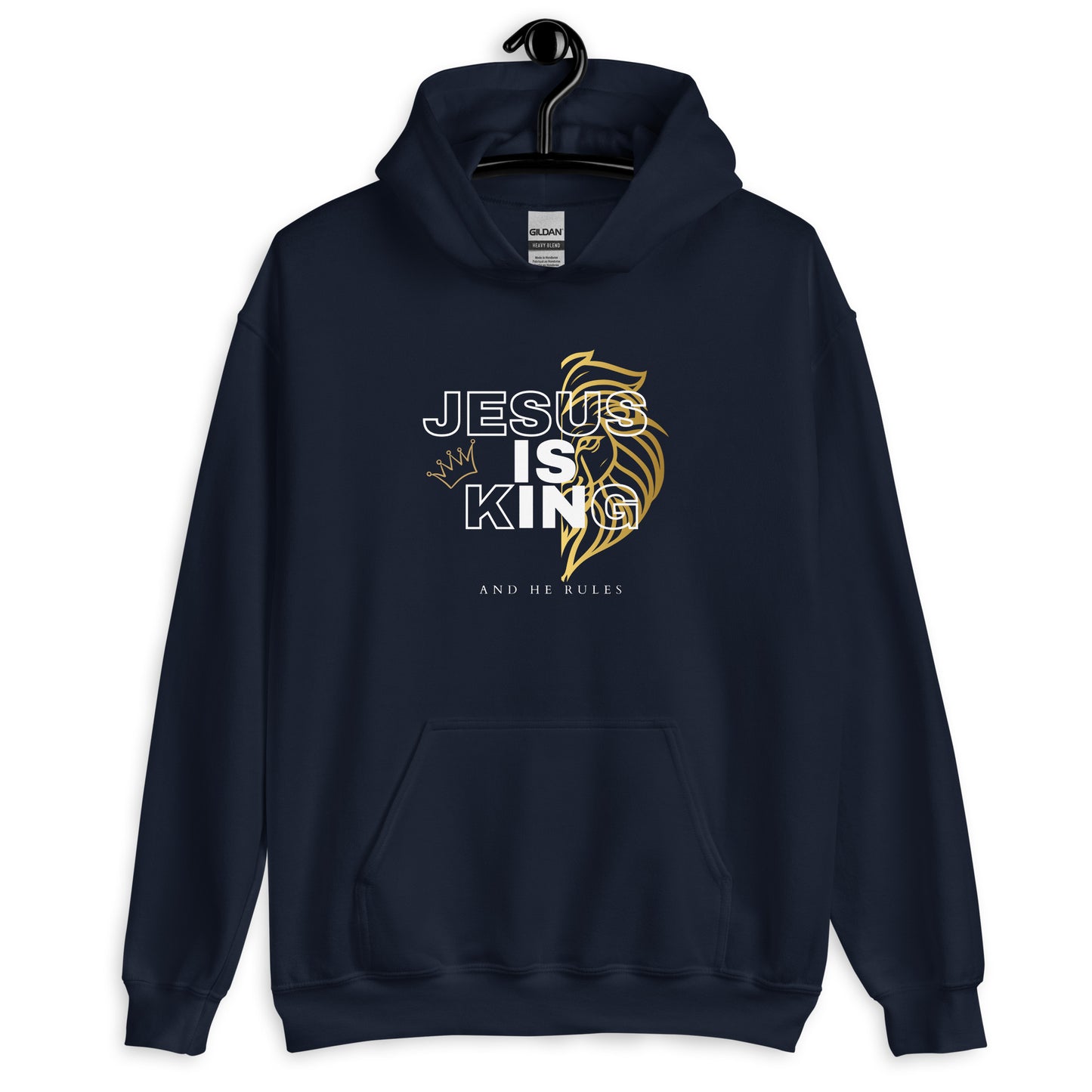 "Jesus is King" Unisex Hoodie (4 Color Options)