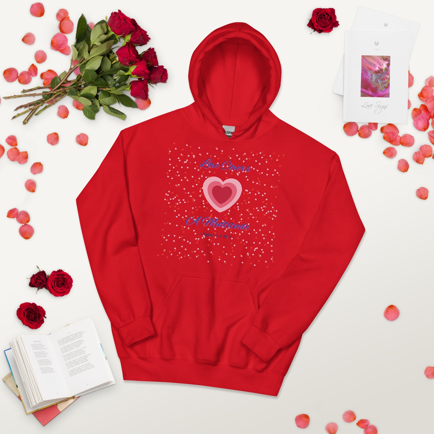 "Love Covers" Unisex Hoodie (3 Color Options)