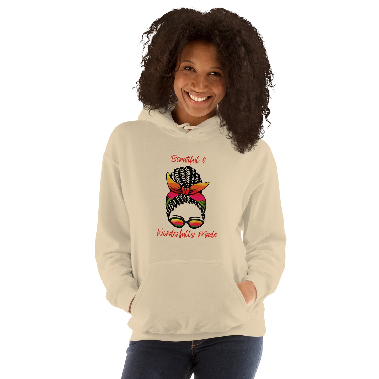 "Beautiful & Wonderfully Made" Hoodie (2 Color Options)