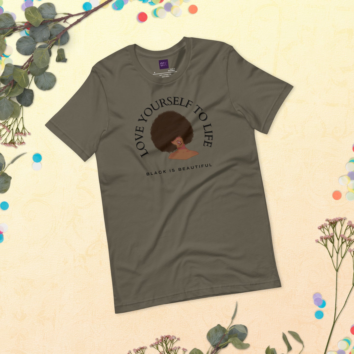 "Love Yourself to Life" Unisex T-shirt (5 Color Options)
