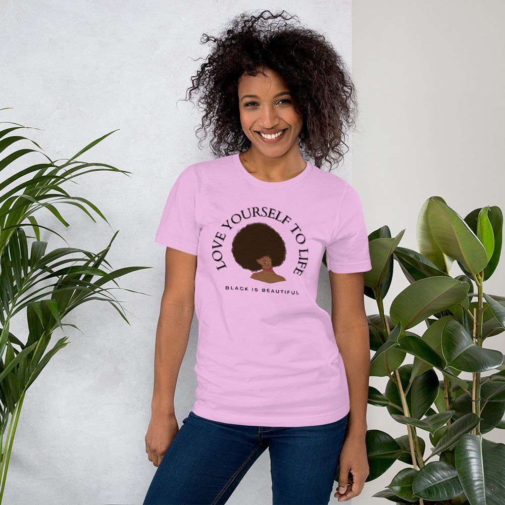 "Love Yourself to Life" Unisex T-shirt (5 Color Options)