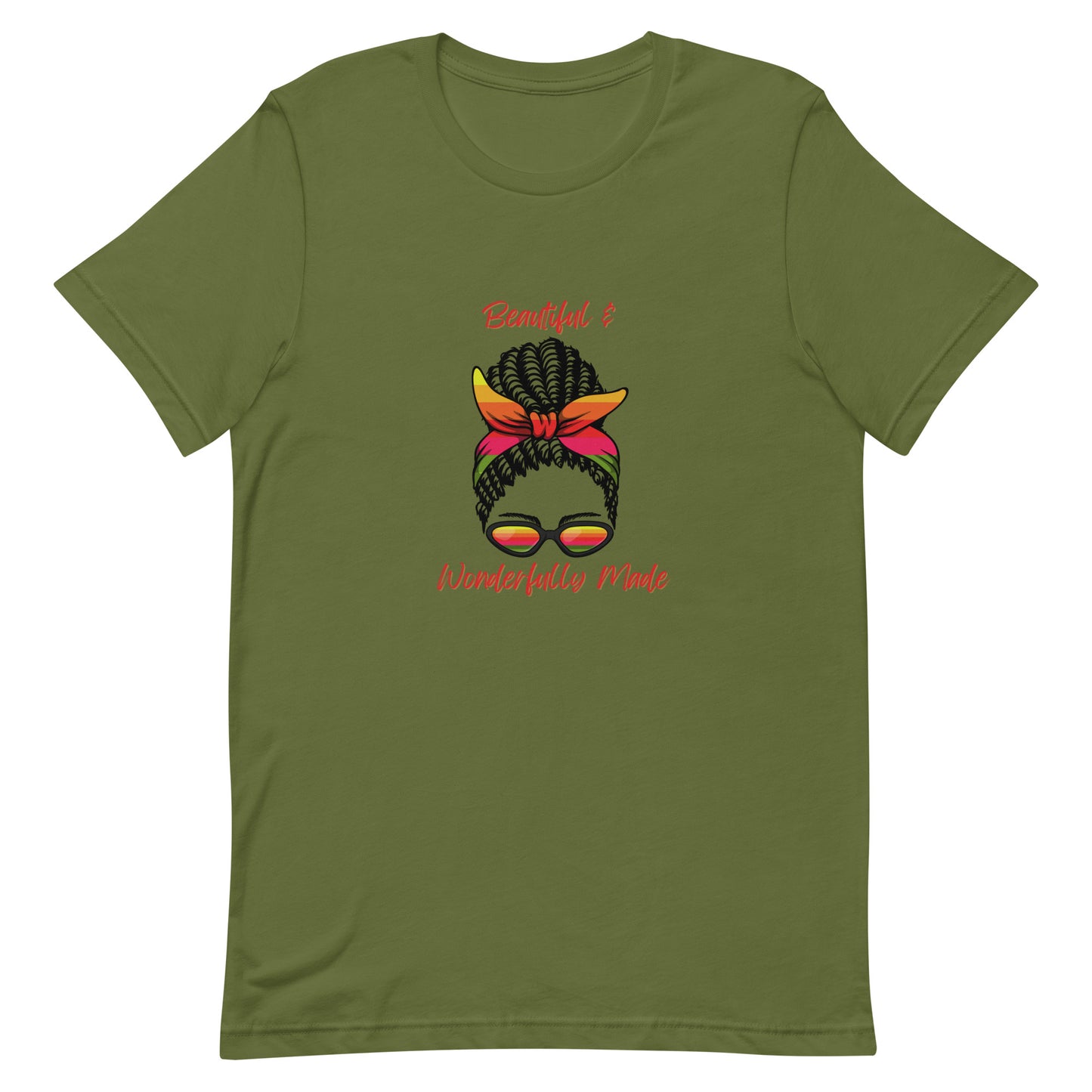 "Beautiful & Wonderfully Made" T-shirt (3 Color Options)