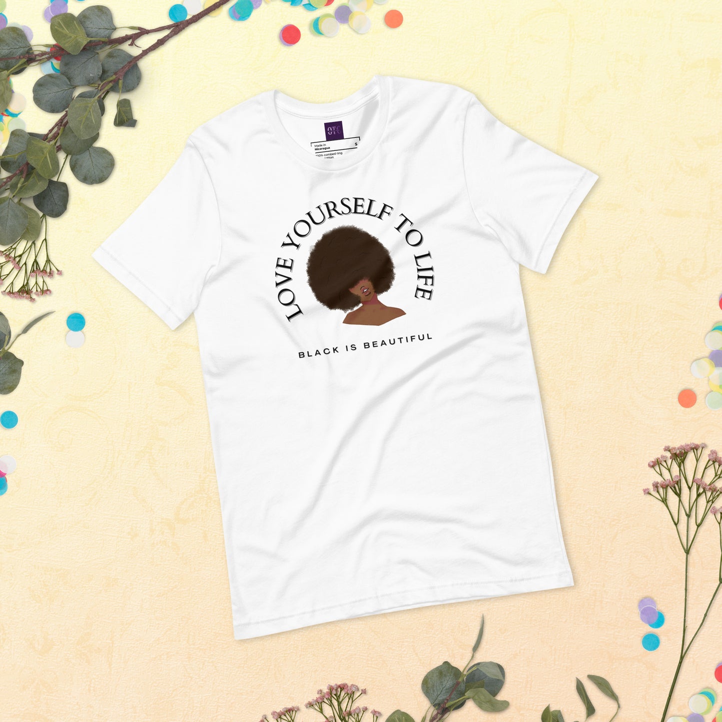 "Love Yourself to Life" Unisex T-shirt (5 Color Options)