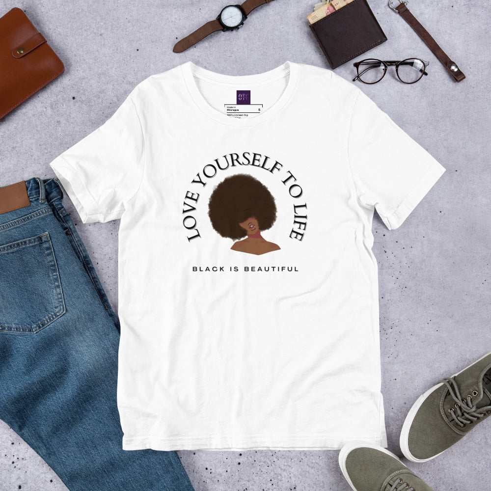 "Love Yourself to Life" Unisex T-shirt (5 Color Options)