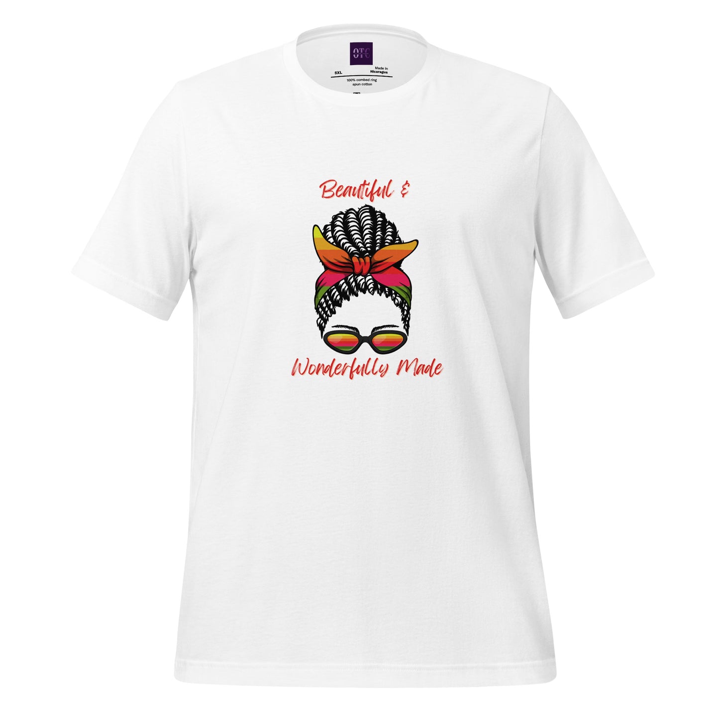 "Beautiful & Wonderfully Made" T-shirt (3 Color Options)