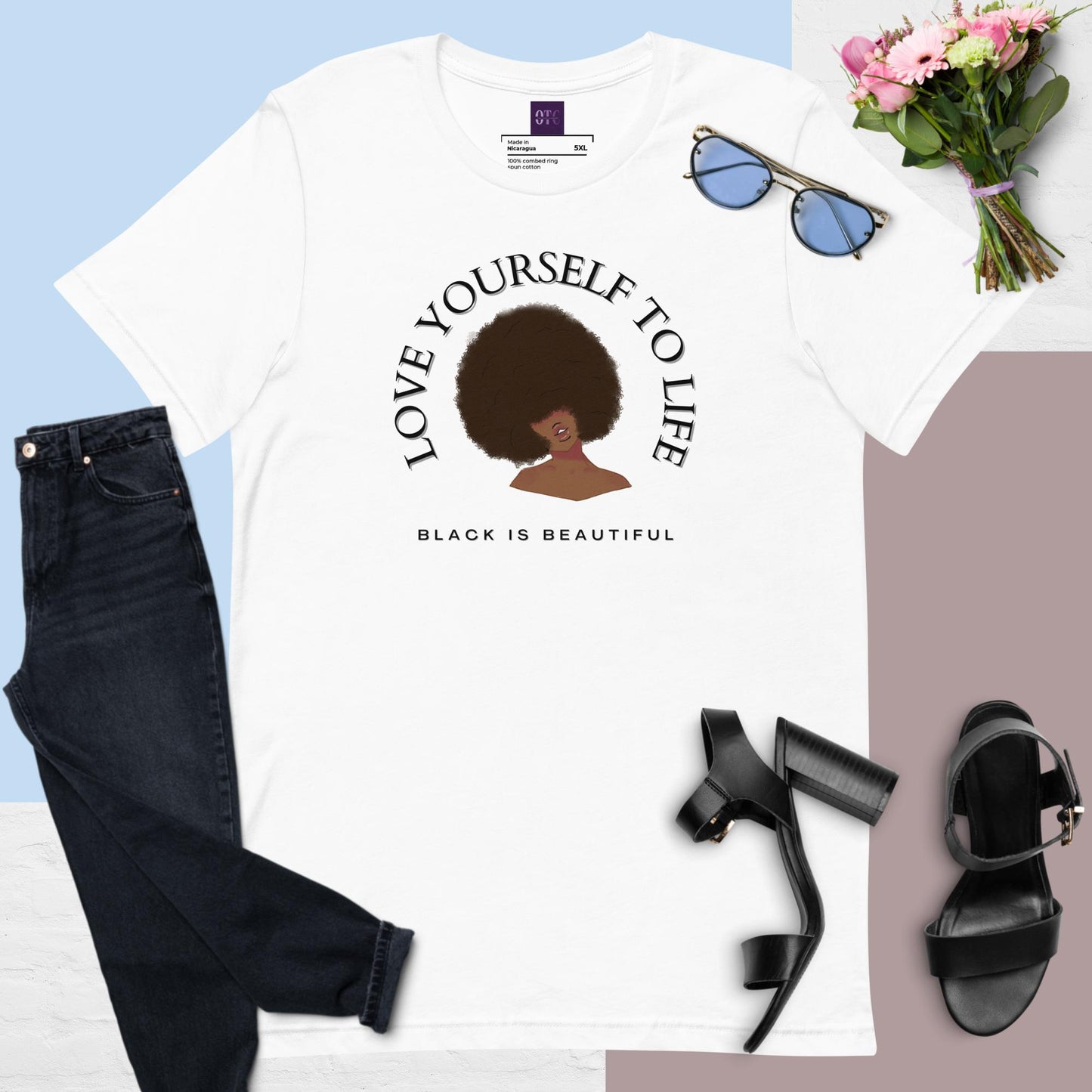 "Love Yourself to Life" Unisex T-shirt (5 Color Options)