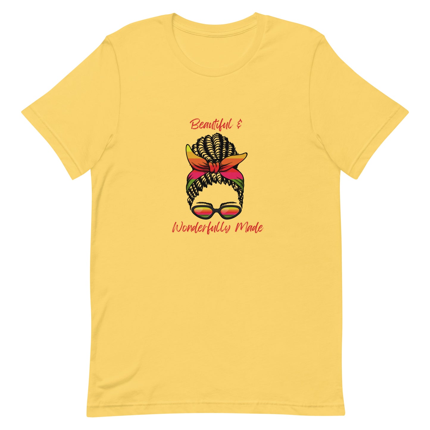 "Beautiful & Wonderfully Made" T-shirt (3 Color Options)