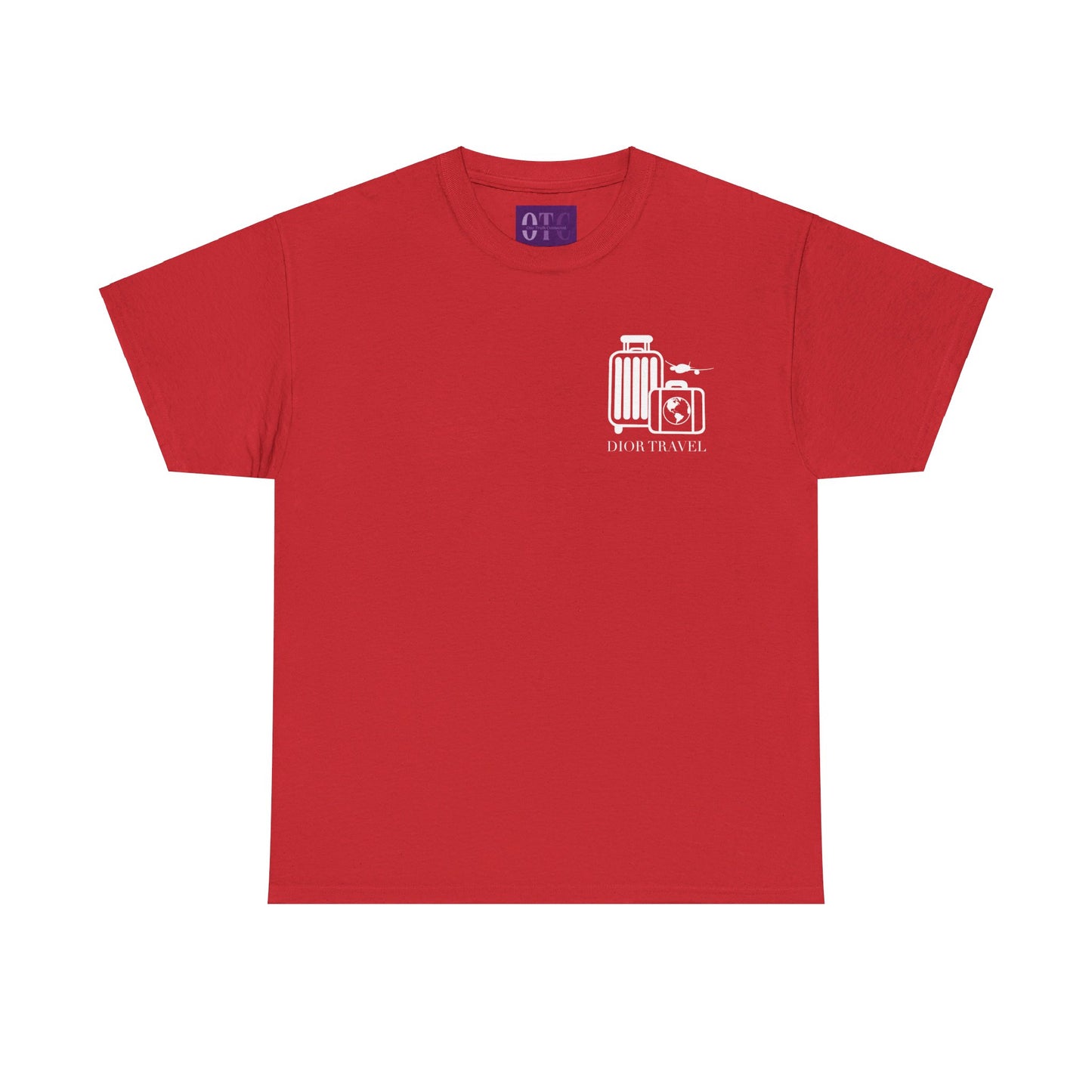 Dior Travel - "QR Code" Heavy Cotton Tee