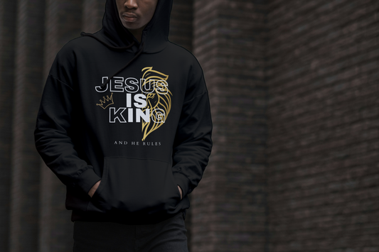 "Jesus is King" Unisex Hoodie (4 Color Options)