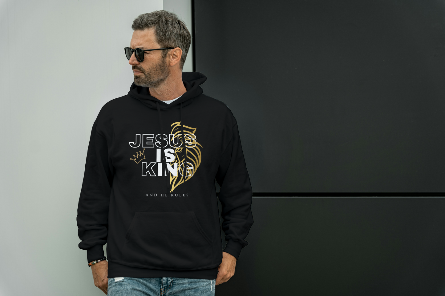 "Jesus is King" Unisex Hoodie (4 Color Options)