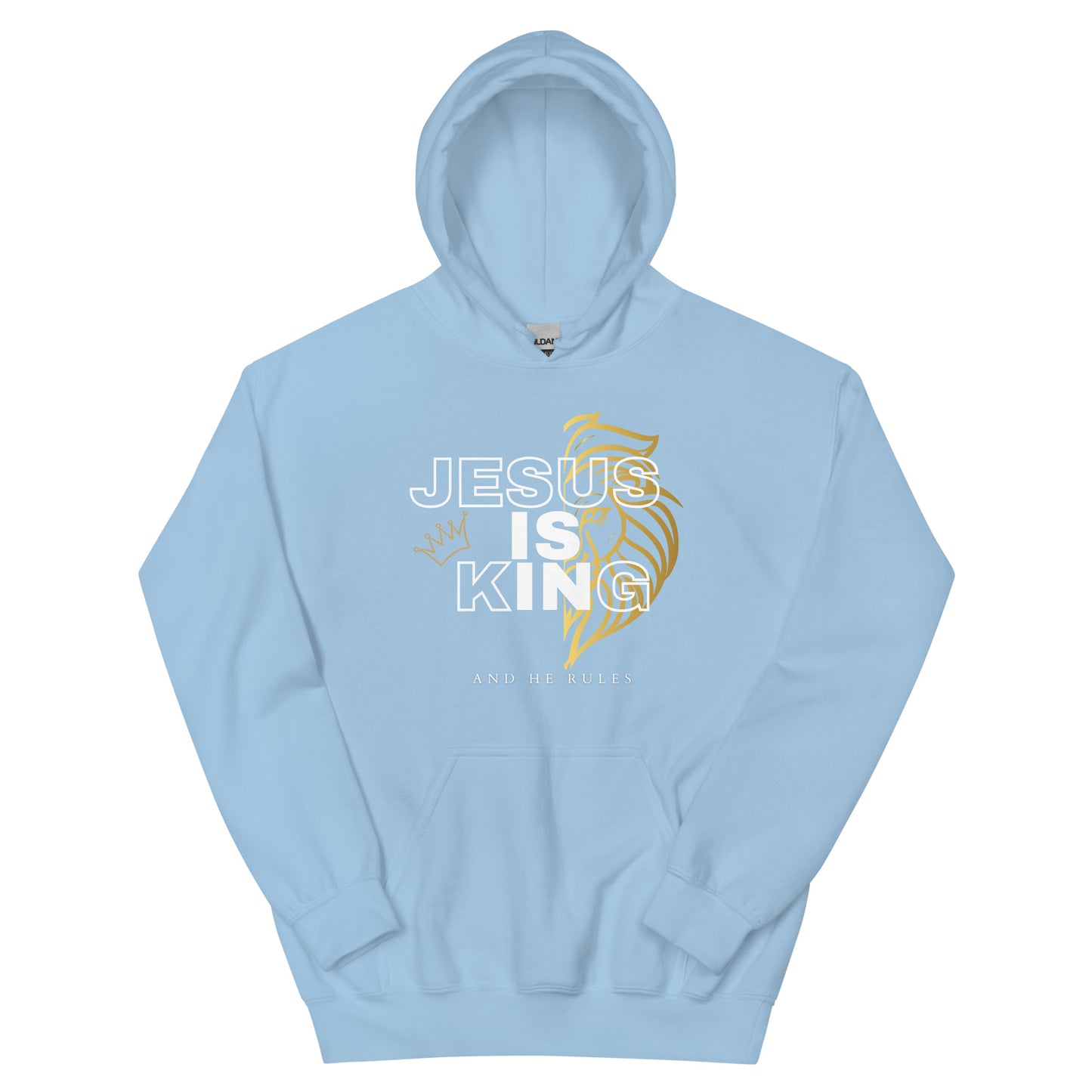 "Jesus is King" Unisex Hoodie (4 Color Options)