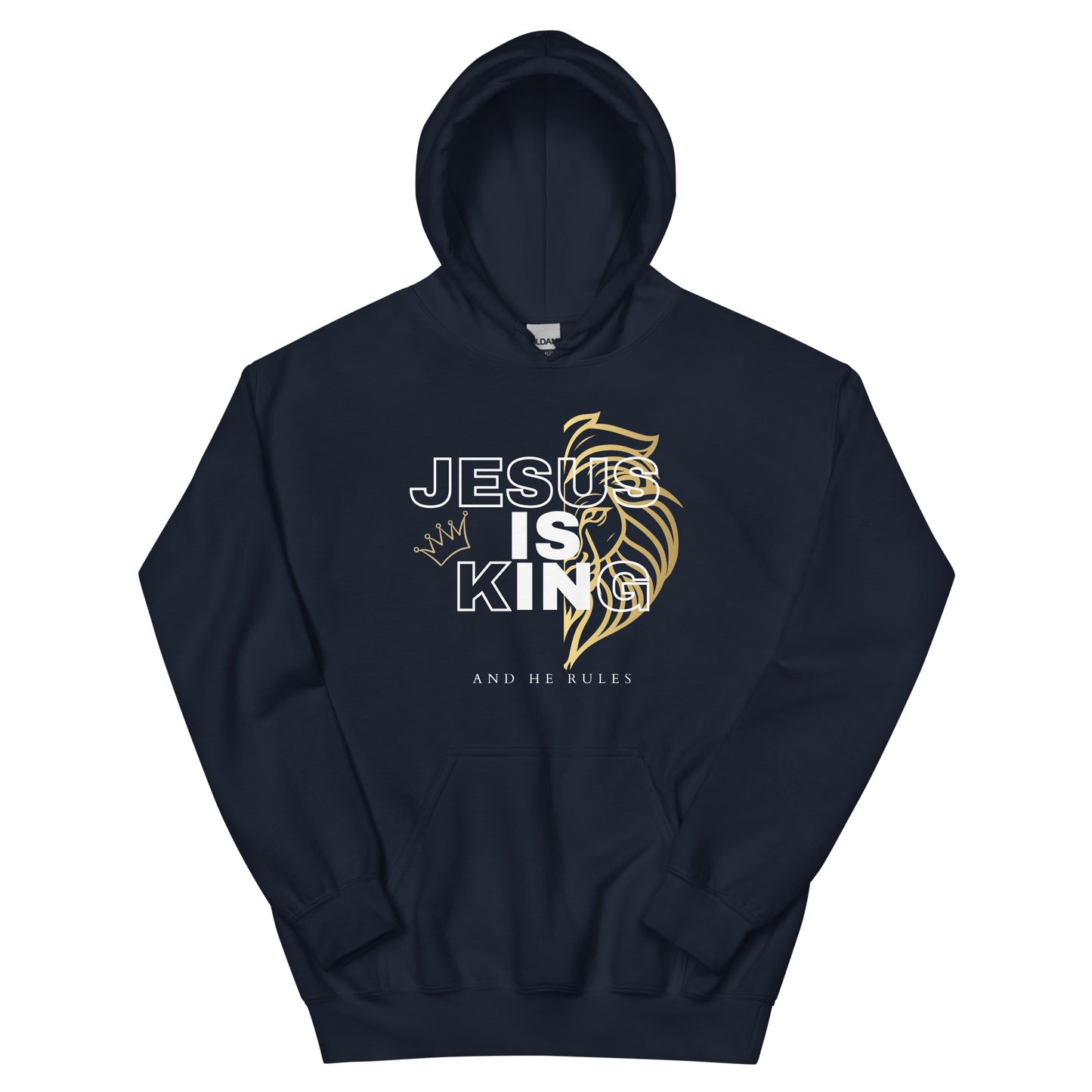 "Jesus is King" Unisex Hoodie (4 Color Options)