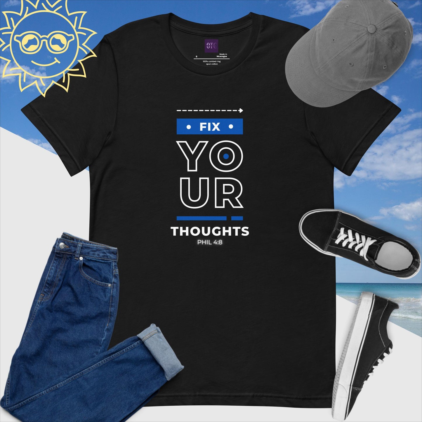 "Fix Your Thoughts" Unisex T-Shirt