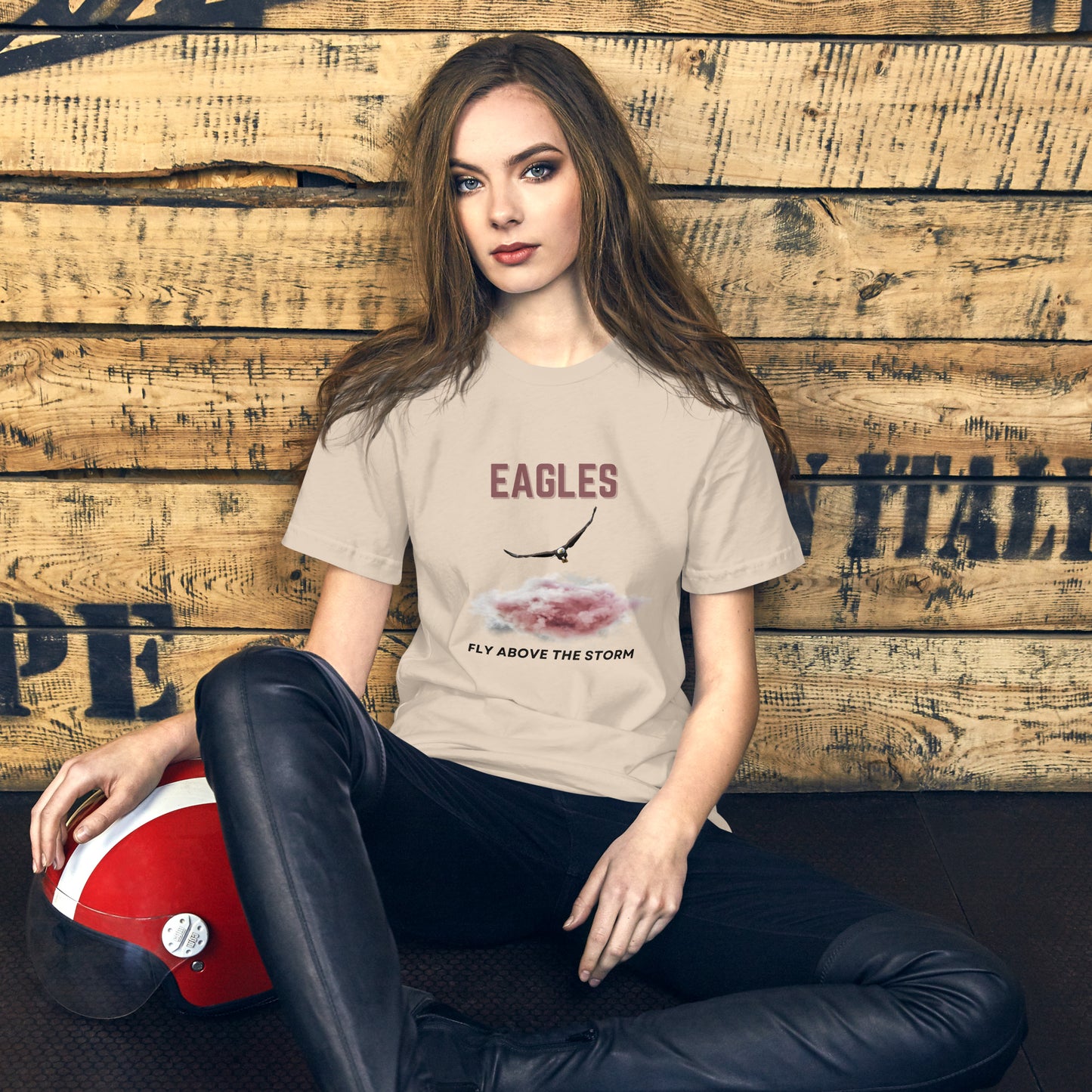 "Eagles Fly above the Storm" Unisex T-shirt (2 Color Options)